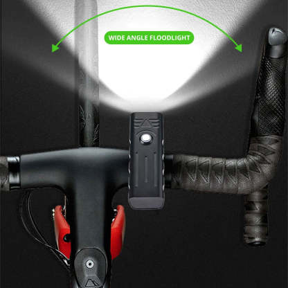 Super Bright Waterproof USB Rechargeable Bicycle Headlight-xinru