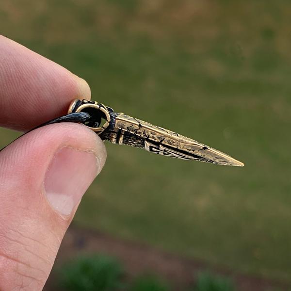 Odin's Spear - Bronze or Sterling Silver-xinru shop