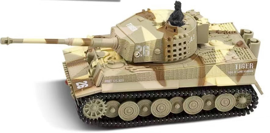 WW2 German Tiger Army Tank Boy Military Toy-xinru