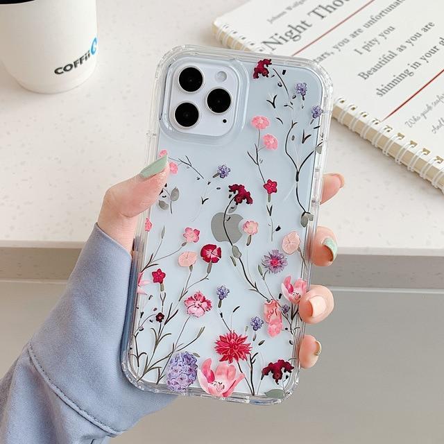Shockproof Floral Case-xinru