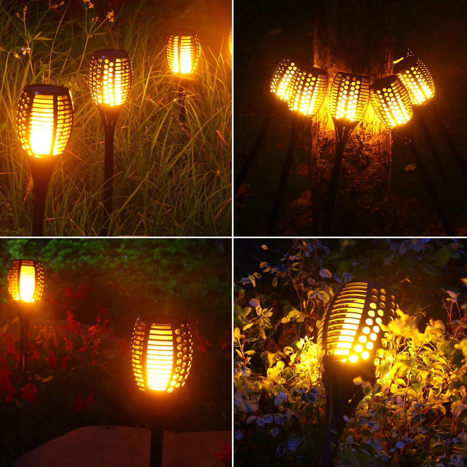 Flickering Torch Garden Landscape Lawn Light-xinru shop