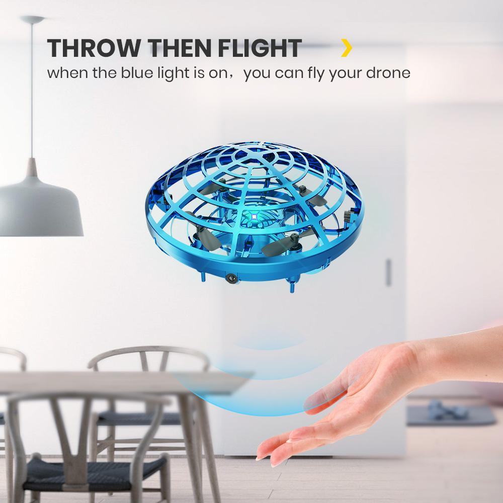 Manual Mini Outside Induction Helicopter UFO Drone Children Flying Ball Toys-xinru