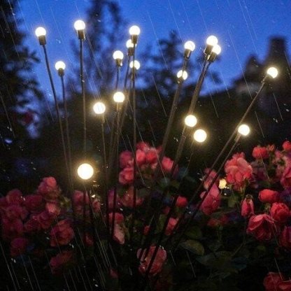 Starburst Swing Light Solar  Garden Decoration Color Changing Light-xinru