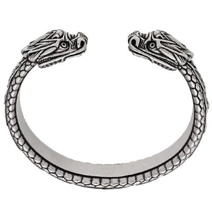 Midgard Arm Ring - Pewter-xinru shop