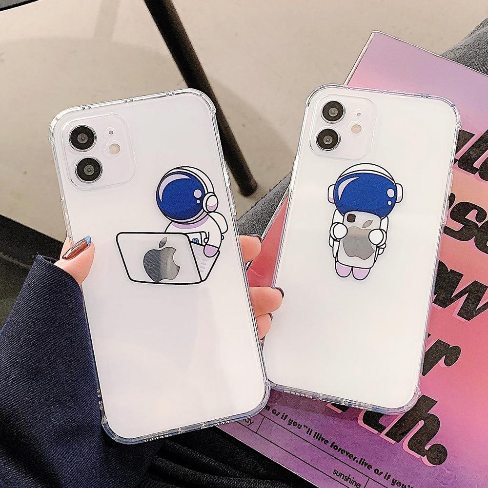 Astronaut Clear Case-xinru