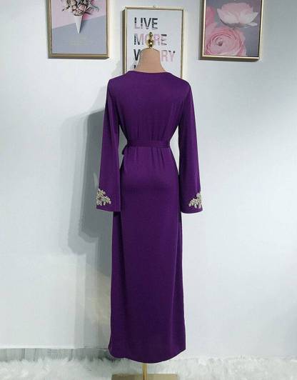 Muslim Ladies Robe Women Dress Eid Al Fitr-xinru