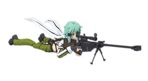 Sword Art Online Asada Shino Cute Figure Toy Anime Pvc Action Figure-xinru
