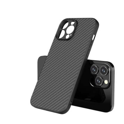 Carbon Fiber Fine Hole Hard Cover Case for iPhone-xinru shop