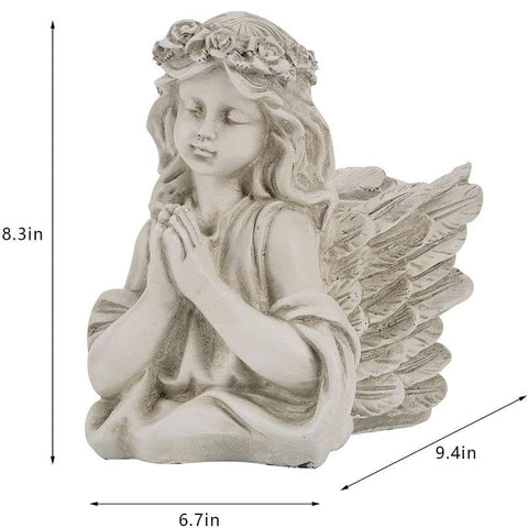 Classical Antique Resin Garden Angel Planters Angel Bust Planters Size