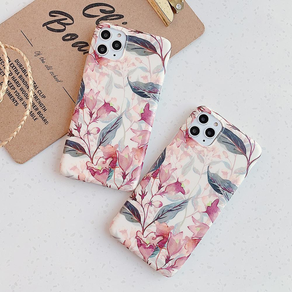 Retro Watercolor Flower Case-xinru