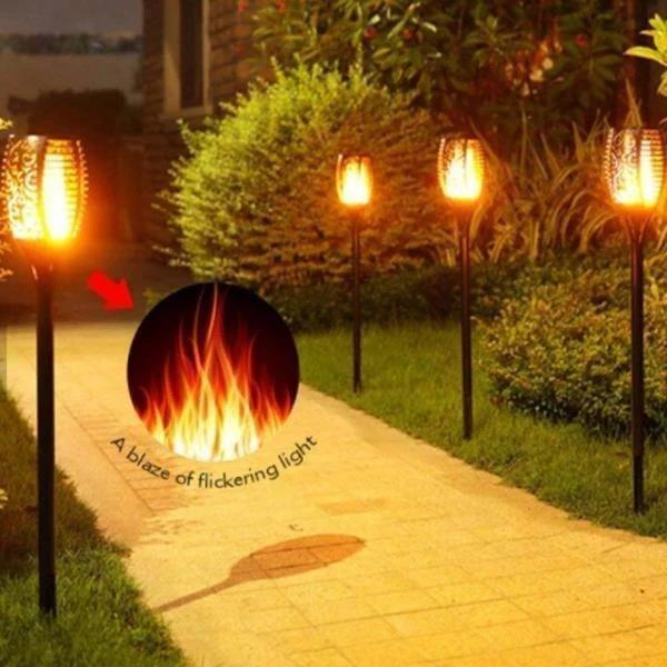Flickering Torch Garden Landscape Lawn Light-xinru shop