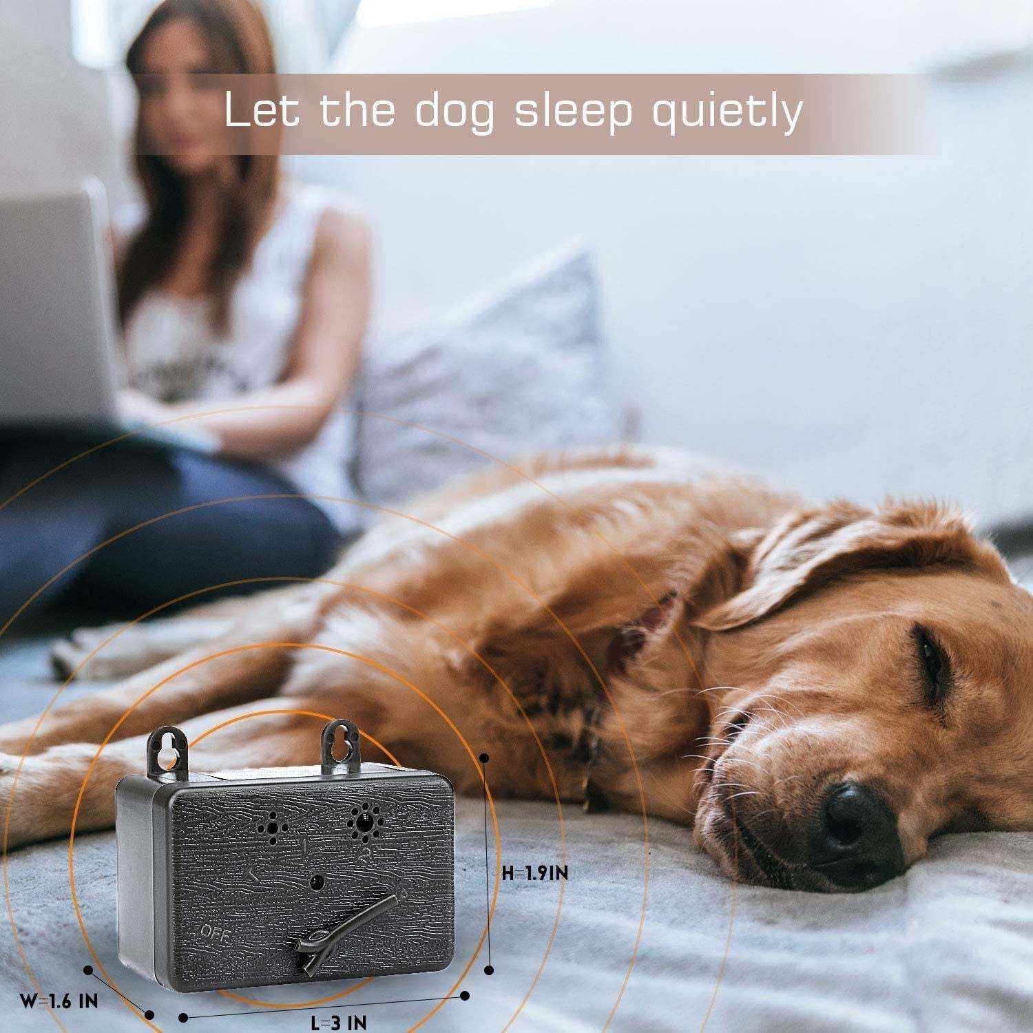 Mini Ultrasonic Anti Barking Device For Dogs-xinru