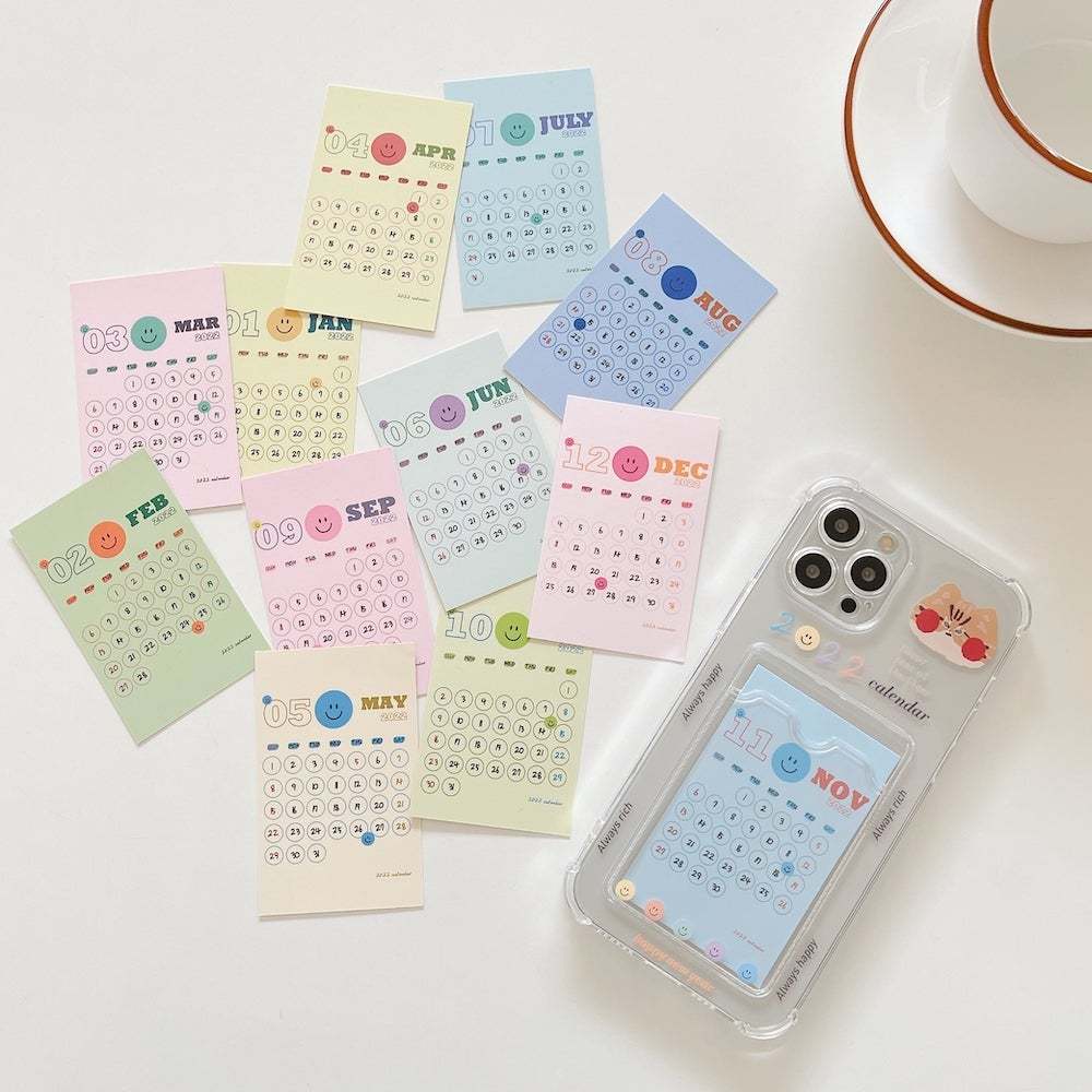 Calendar Card Holder Case-xinru