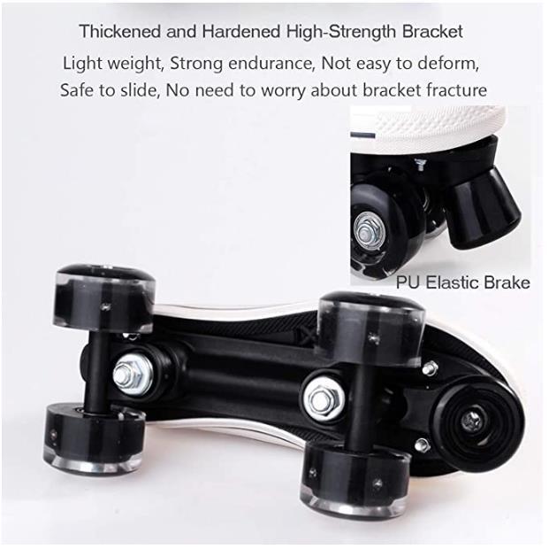 Canvas Flash Roller Skates-xinru shop