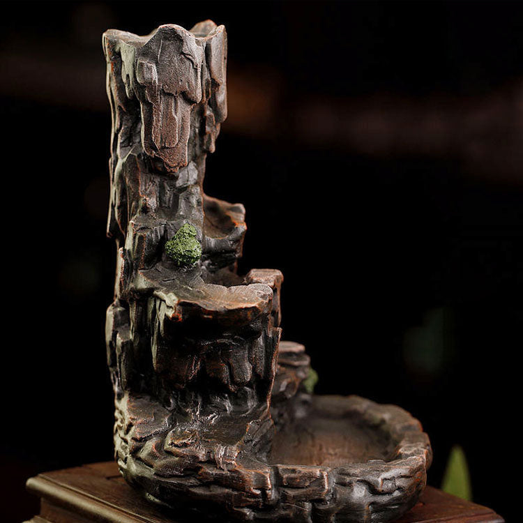 Rocky Mountain Waterfall Incense Burner-xinru