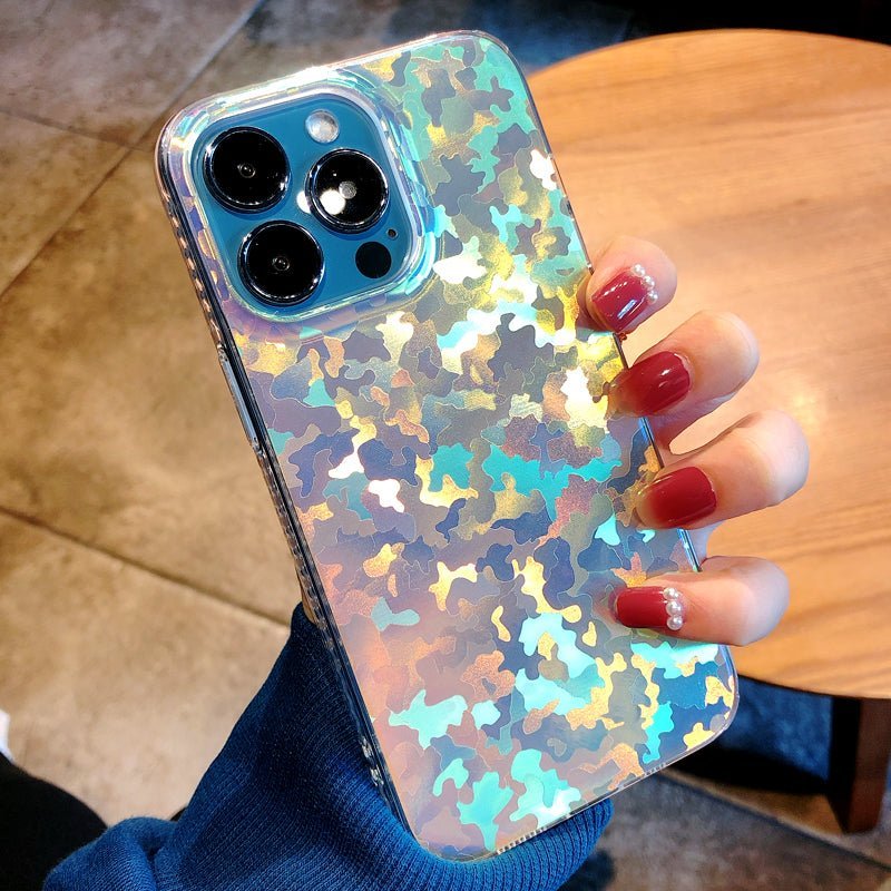 Camouflage Holographic Case-xinru