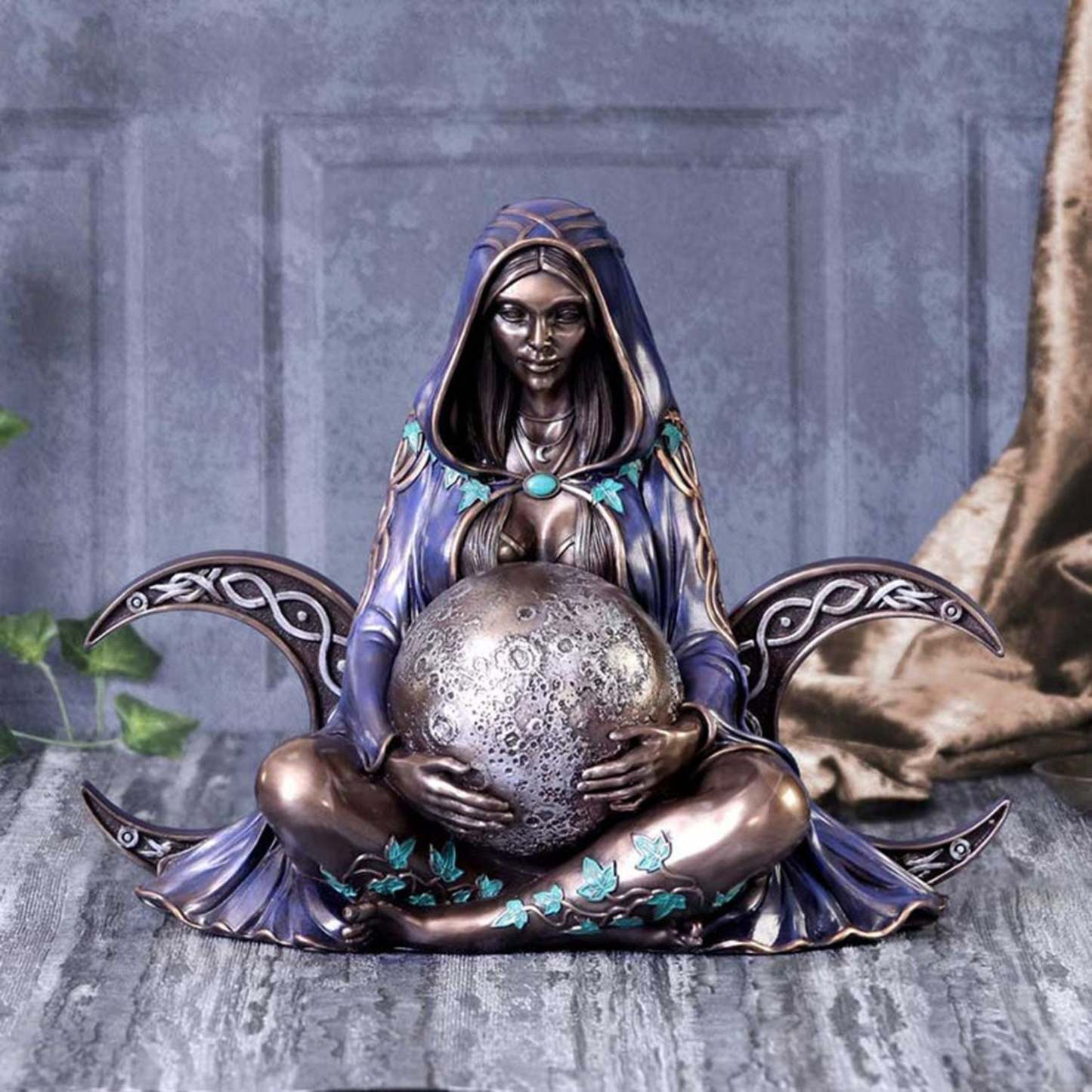 Mother Earth Goddess Millennial Gaia Statue Garden Outdoor Resin Sculpture Decor-xinru