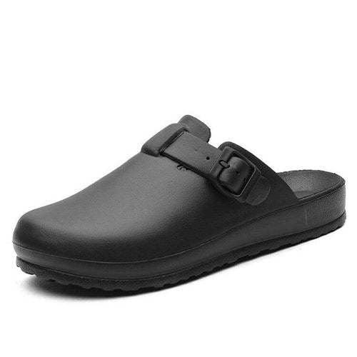 Arch-Support Mules Slip On Backless Slippers-xinru shop