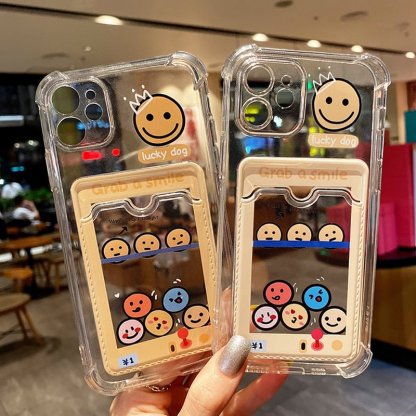 Clear Cartoon Card Case-xinru