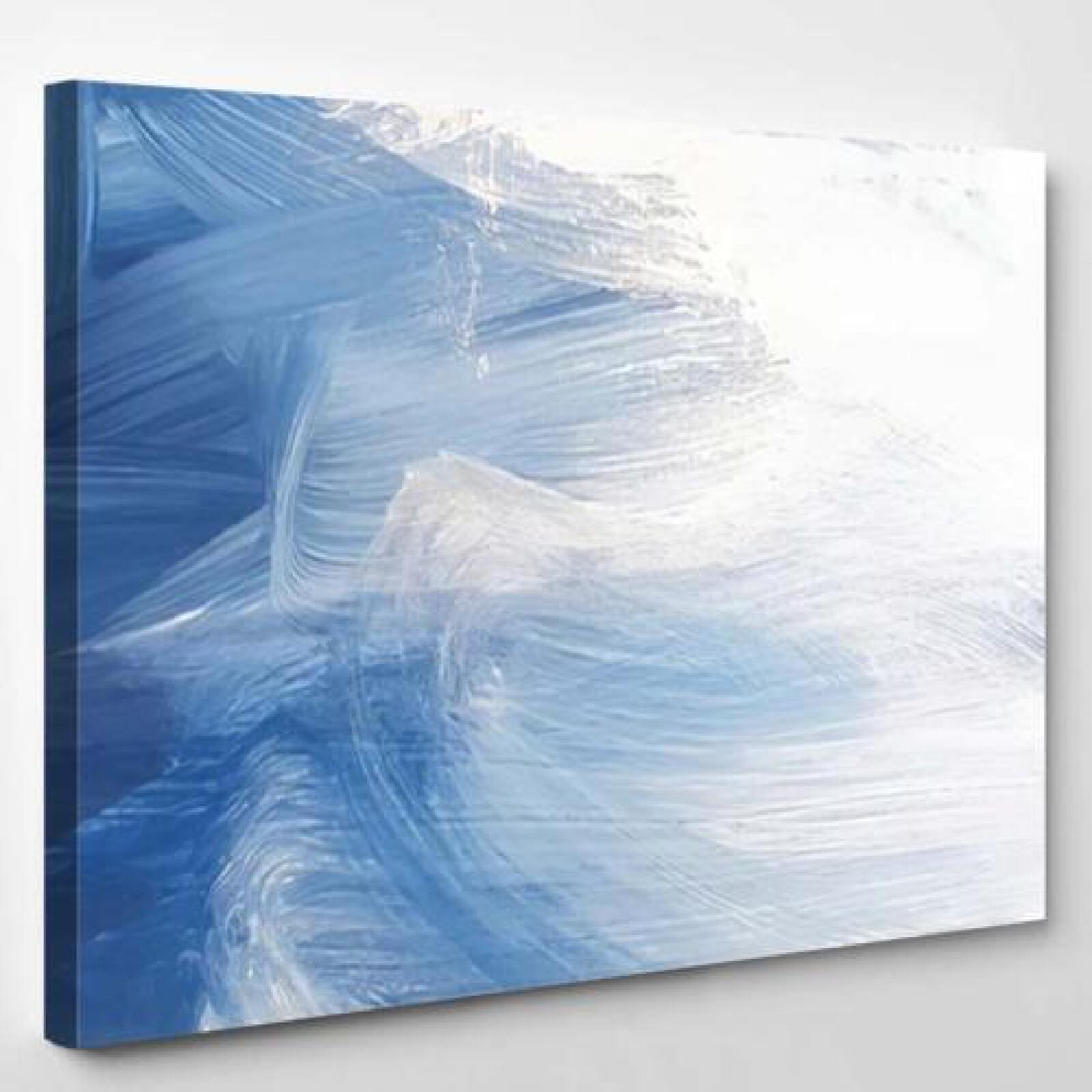 Blue Gradient Abstract-xinru shop
