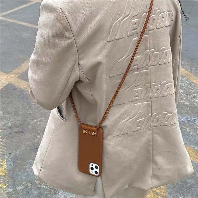 Leather Chain Case-xinru