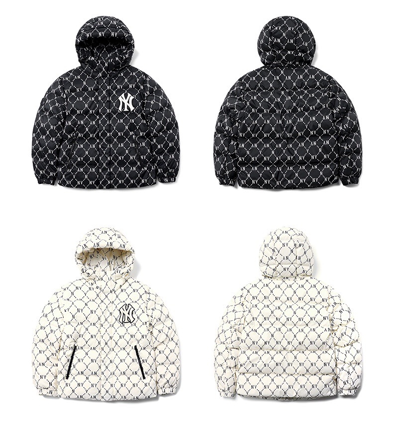 ★MLB★2022大人気★【Unisex】MEGA LOGO DUCK DOWN JACKET-xinru shop