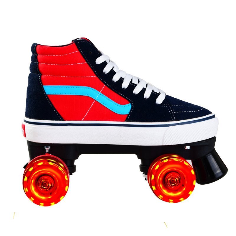 Vans Roller Skates-Classic Red-xinru shop
