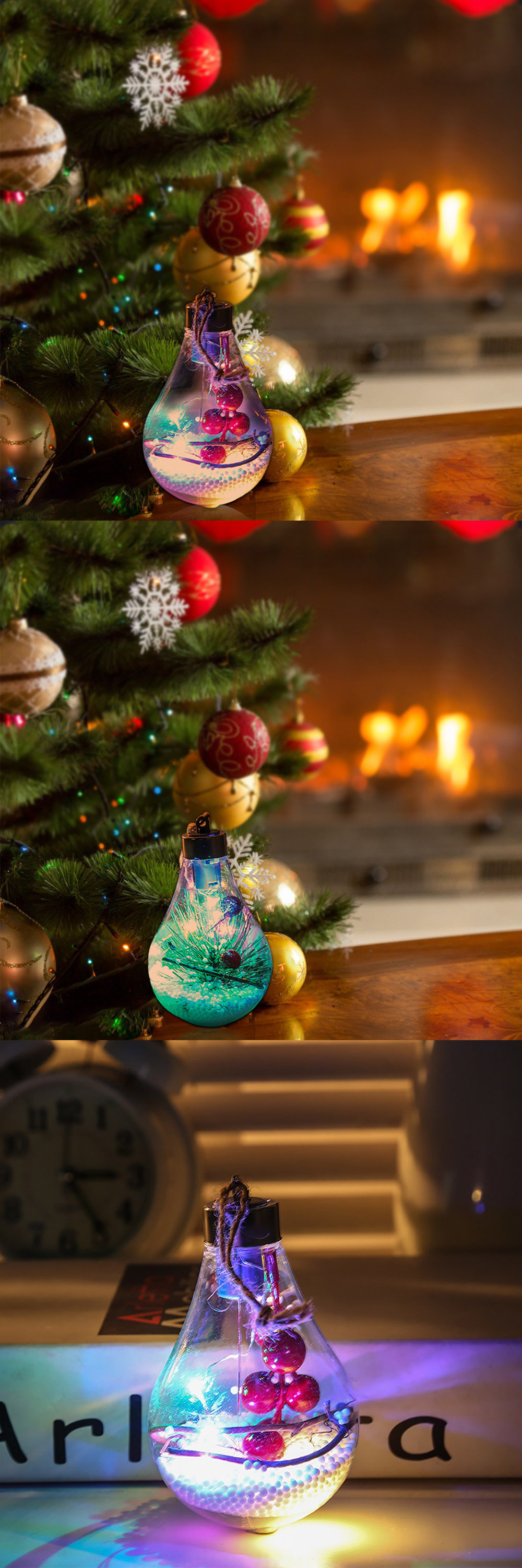 Christmas LED Light Bulb Decorate With Style