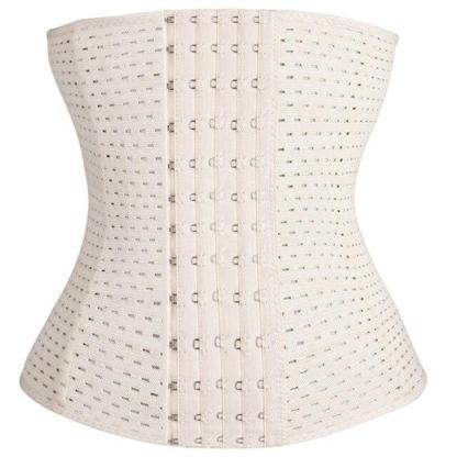 Steel Waist Trainer Belly Control Mesh Corset-xinru