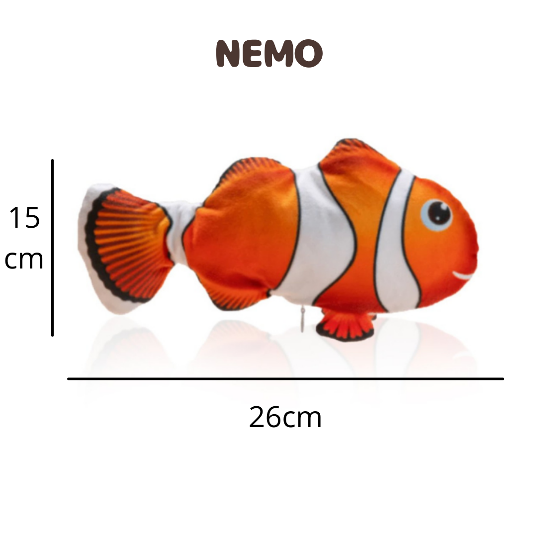 Simulation Electric Floppy Fish Interactive Pets Toy-xinru