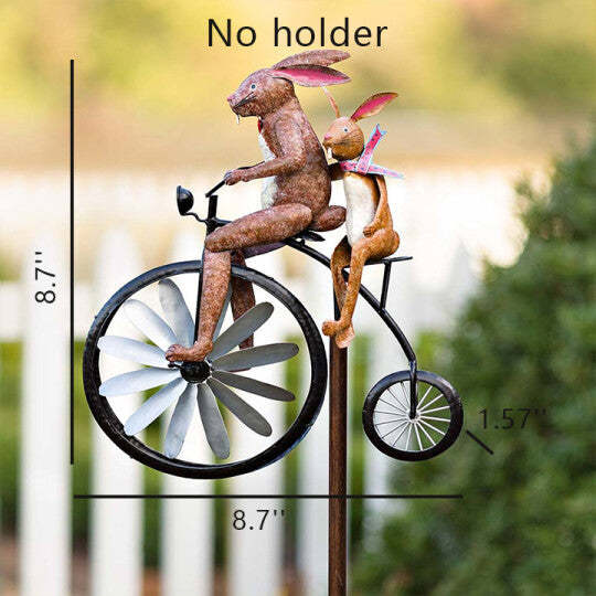 Vintage Bicycle Metal Wind Spinner-xinru