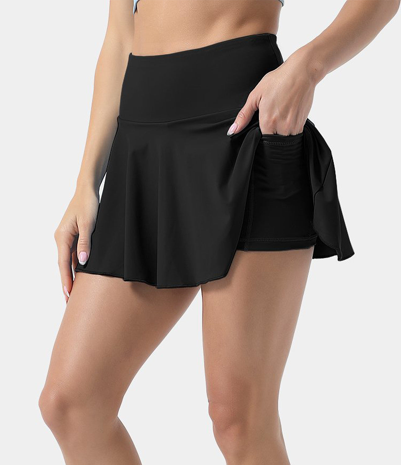 Women's Athletic High Waisted Tennis Skirts With Pockets-xinru shop
