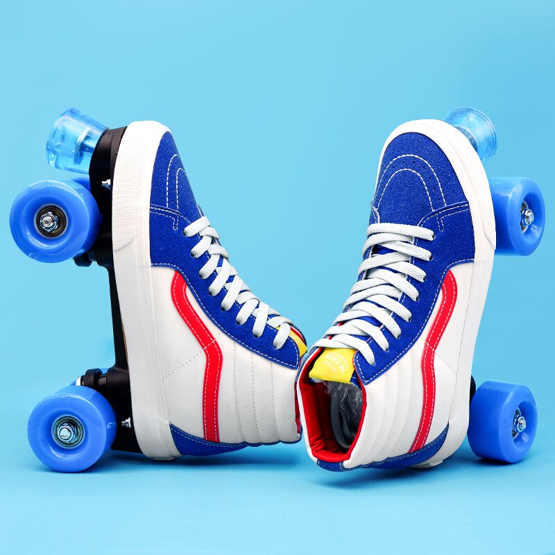 Vans Canvas Roller Skates-Sky Blue-xinru shop
