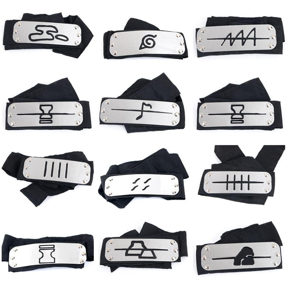 Naruto Shippuden Iconic Protective Headband For Cosplay Costumes-xinru