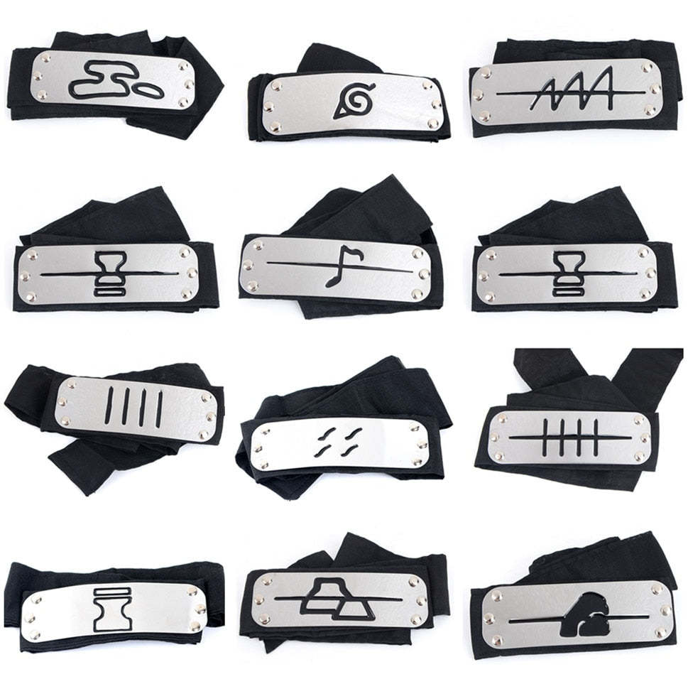 Naruto Shippuden Iconic Protective Headband For Cosplay Costumes-xinru