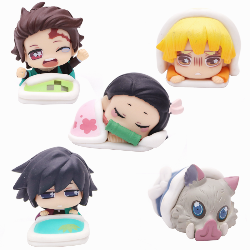 Kawaii Demon Slayer Action Figure PVC Model Toys-xinru