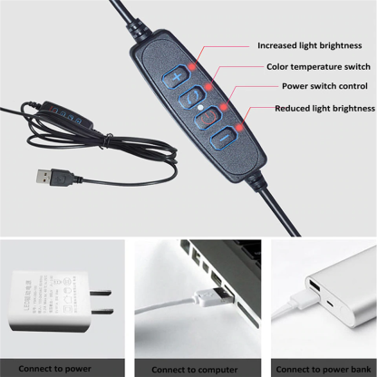 6" USB Selfie Ring Light For Studio Video-xinru