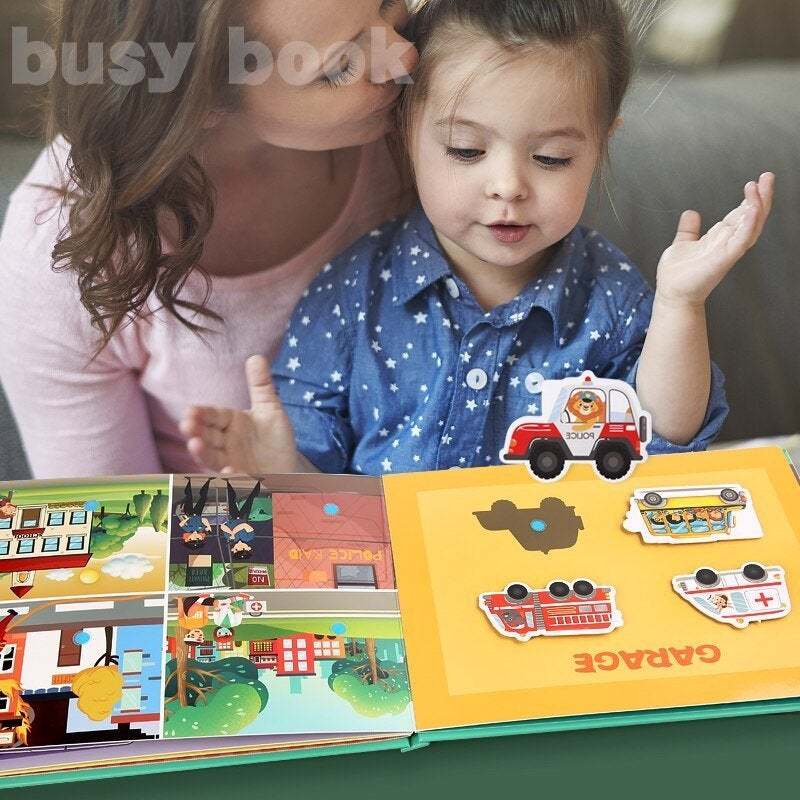 Montessori Busy Book For Kids To Develop Learning Skills-xinru