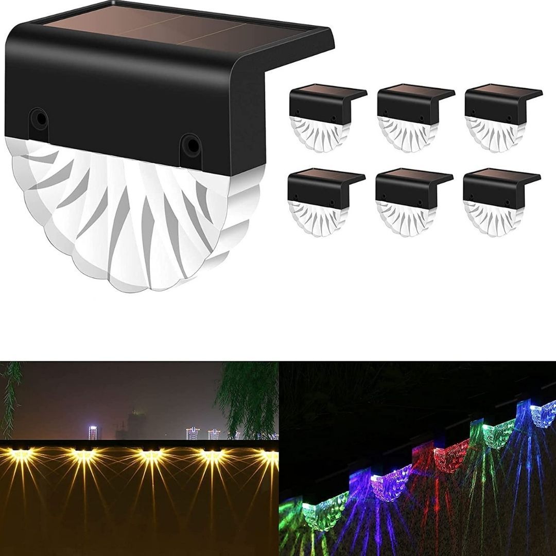 Waterproof Voltage Solar Powered Integrated LED Deck Light-xinru