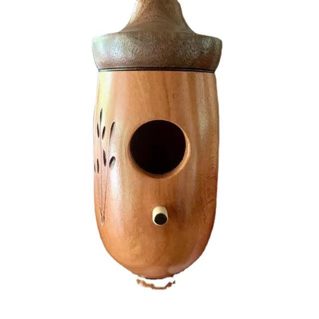 Wooden Hummingbird House For Outside Hanging-xinru