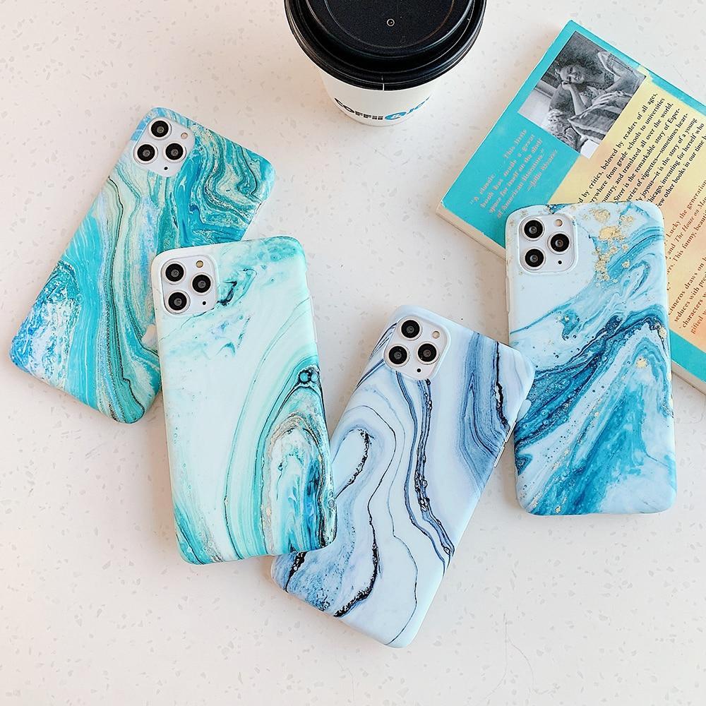 Sea Marble Color Case-xinru