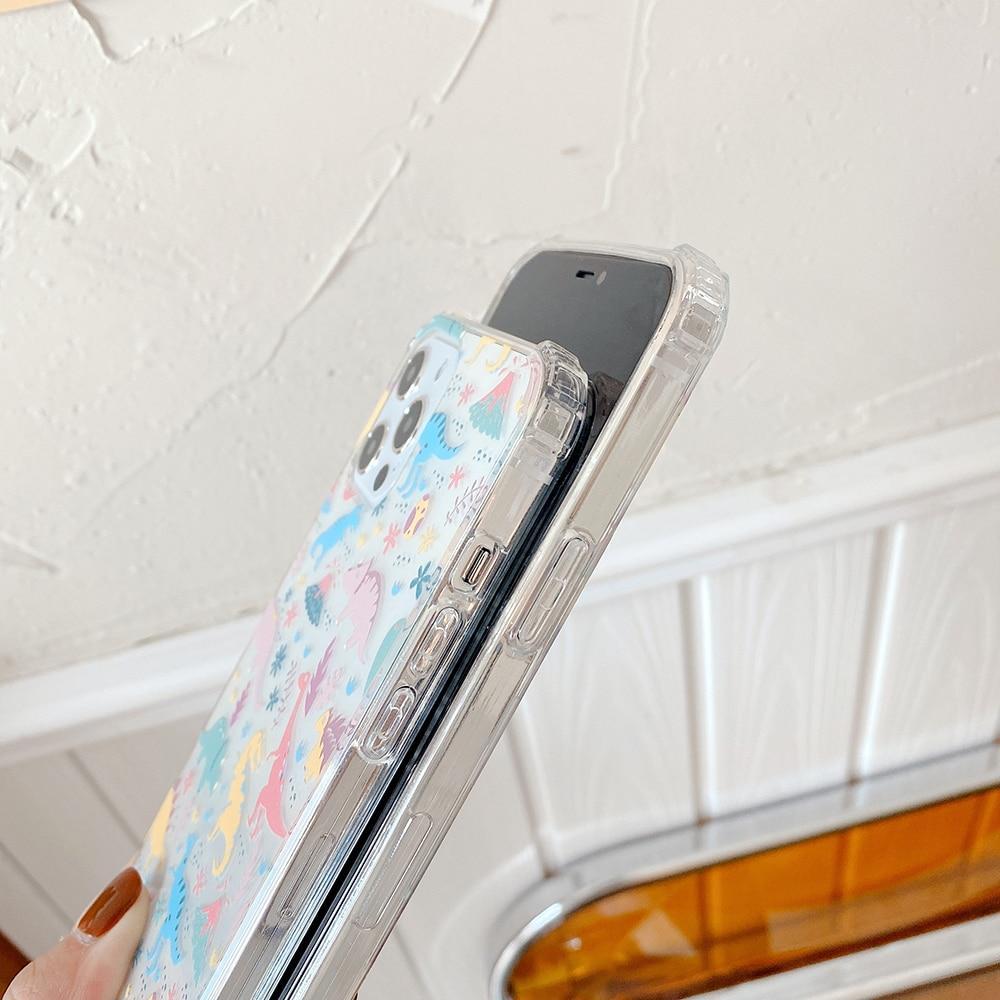 Clear Dinosaur Case-xinru