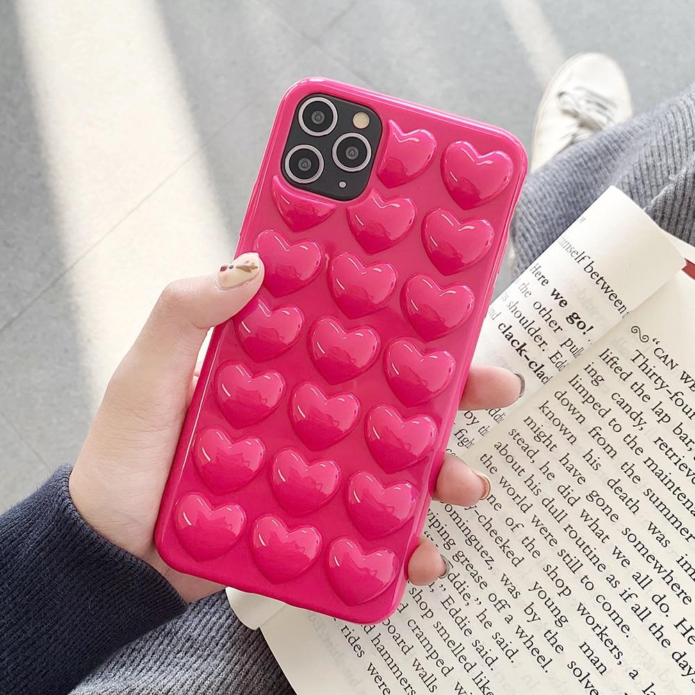 3D Love Heart Case-xinru