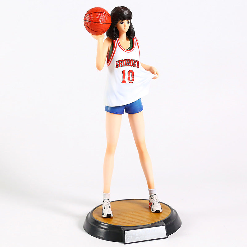 Anime Slam Dunk Akagi Haruko 1/8 Scale PVC Figure Collectible Model Toy-xinru
