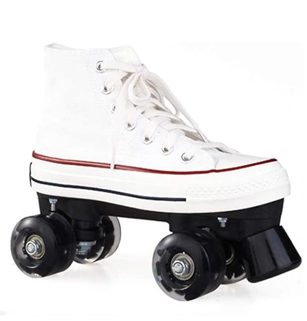 Canvas Flash Roller Skates-xinru shop