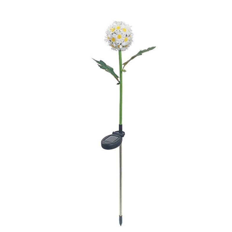 Outdoor Solar LED Light Flower Chrysanthemum Garden Stake-xinru