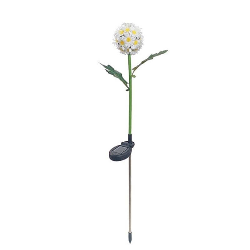 Outdoor Solar LED Light Flower Chrysanthemum Garden Stake-xinru