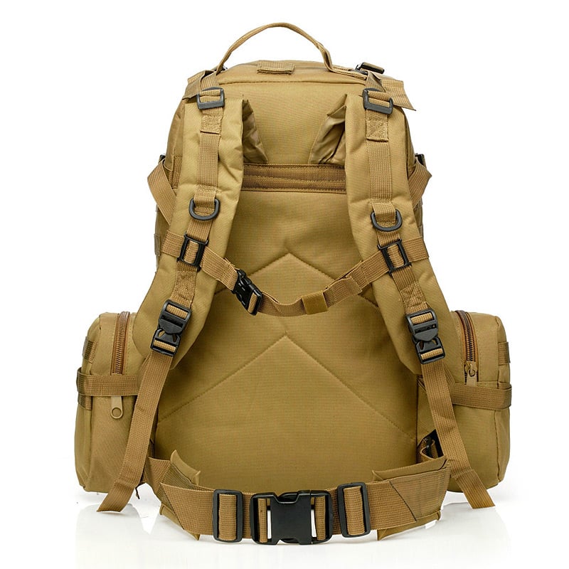 Outdoor Mountaineering Bag Male Multi-function Waterproof Tactical Backpack-xinru