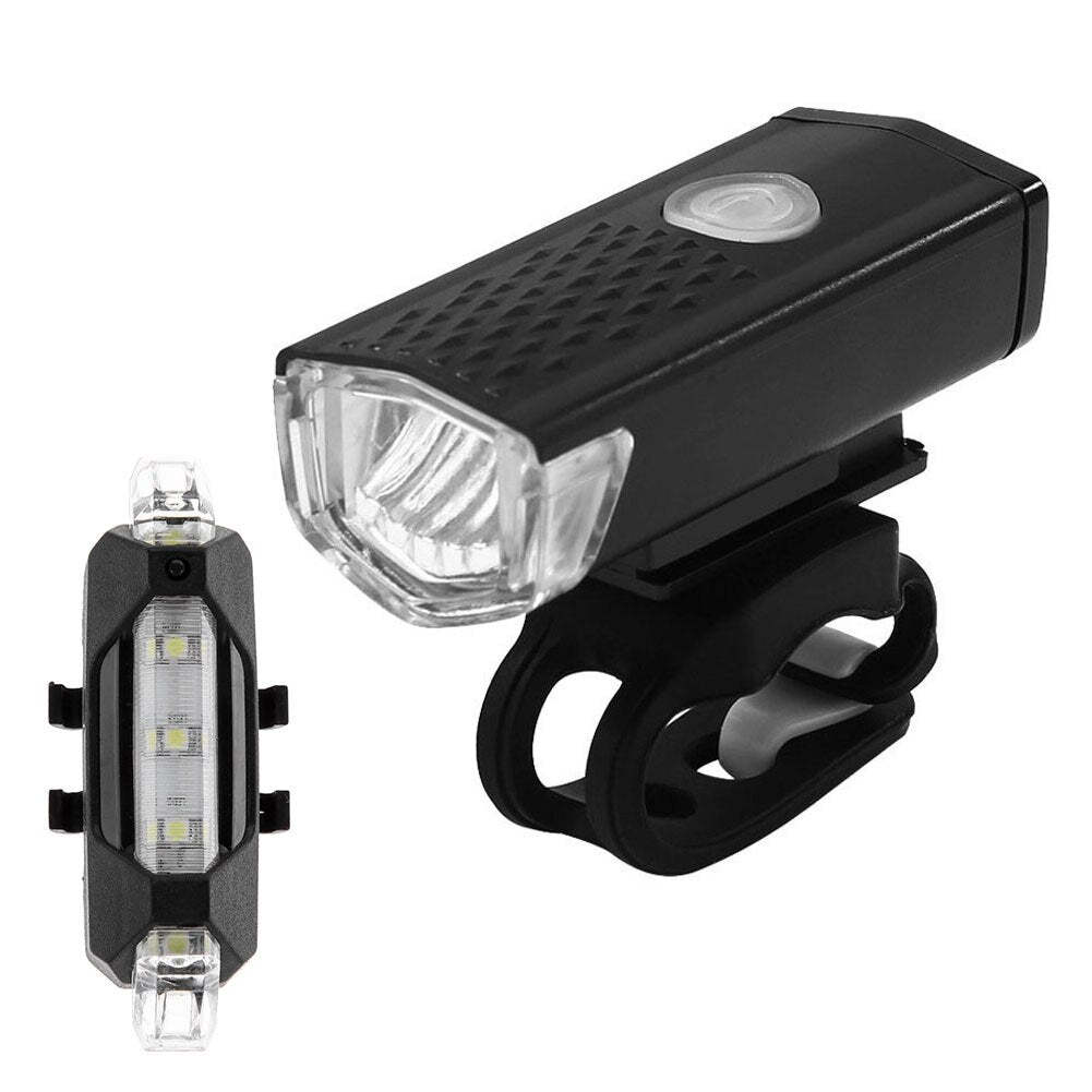 USB Rechargeable Waterproof Bike Light Flashlight-xinru