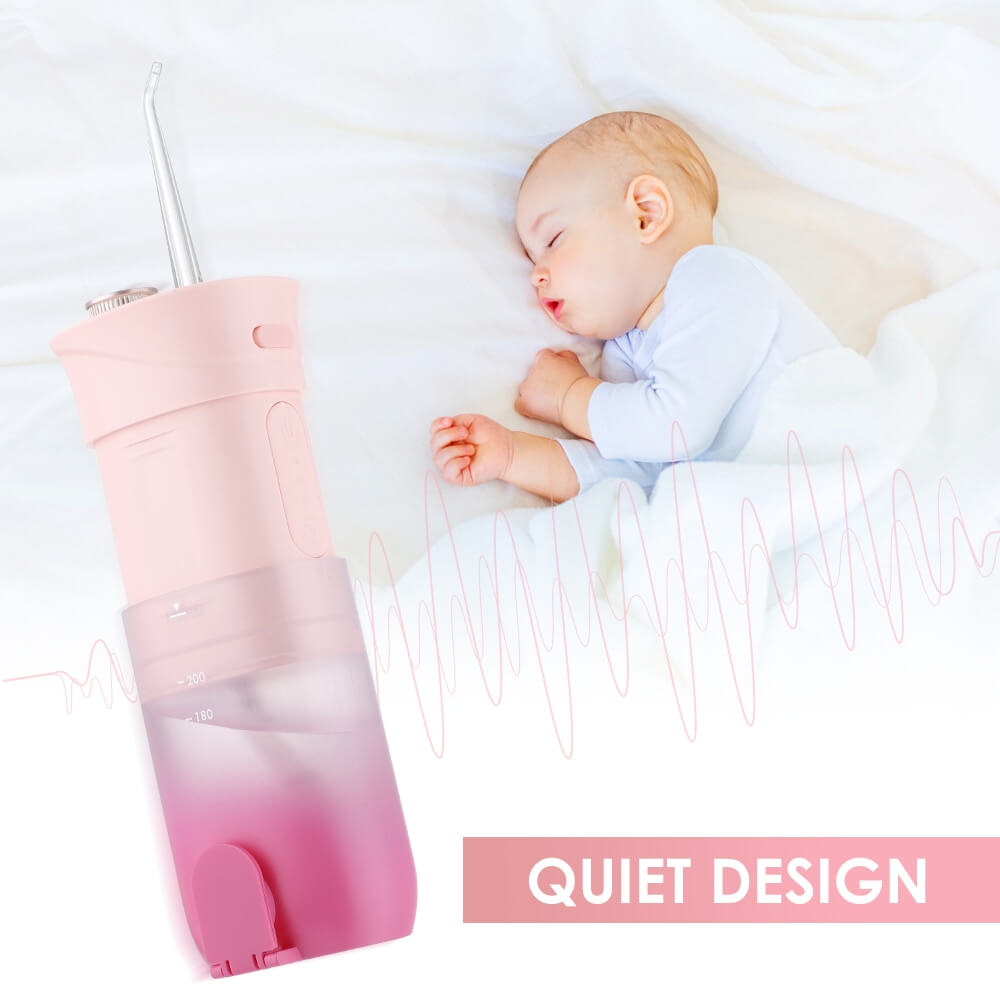 Teeth Whitening Mini Ultrasonic Smart Oral Irrigator Flosser-xinru